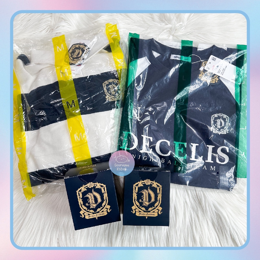 [READY] SPAO ENHYPEN x DARK MOON 'Nightball Collection' & 'Decelis Academy' Socks & Tshirt (SPAO FRI