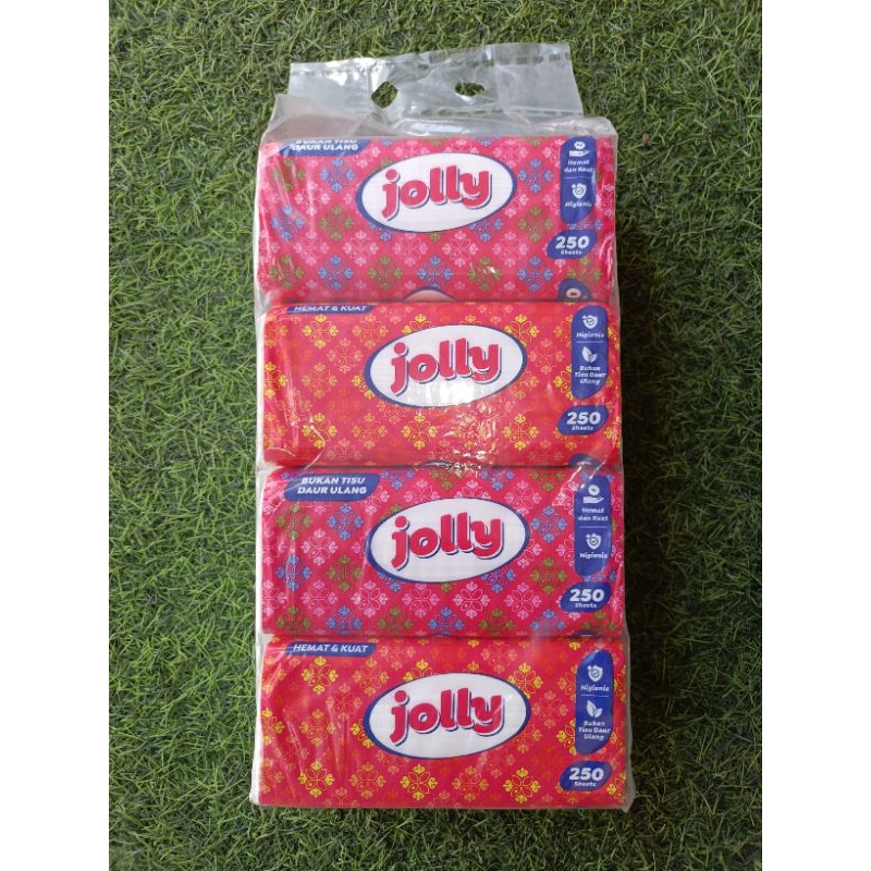 Paket hemat, Tissu Jolly 250 sheet's x 4ball