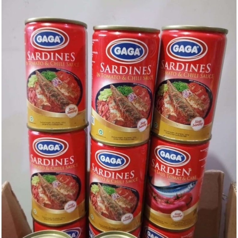 

GAGA Sarden Tomato Chili 155 gr 4 Pcs