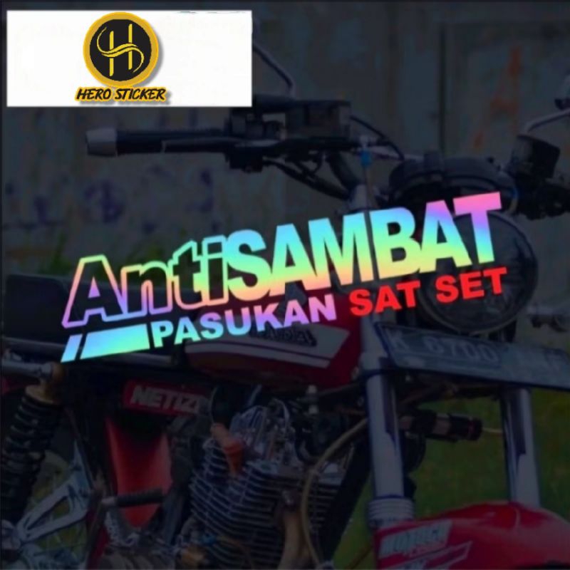 

STICKER STIKER CUTTING SAT SET / Stiker Anti Sambat