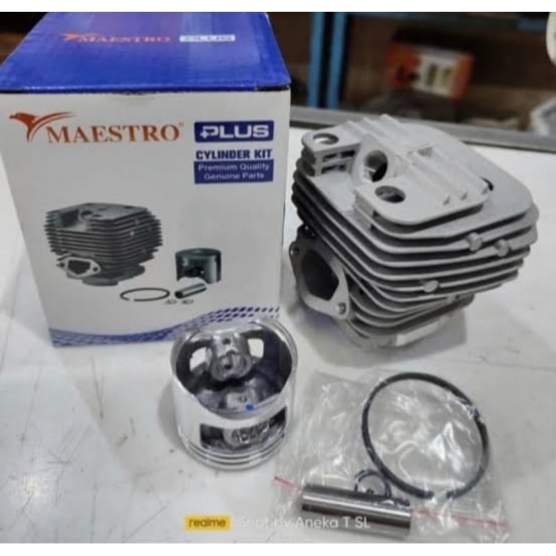 NEW Maestro 6500 Turbo Cylinder Blok Foring Senso Chainsaw Maestro 6500 Turbo Dw108