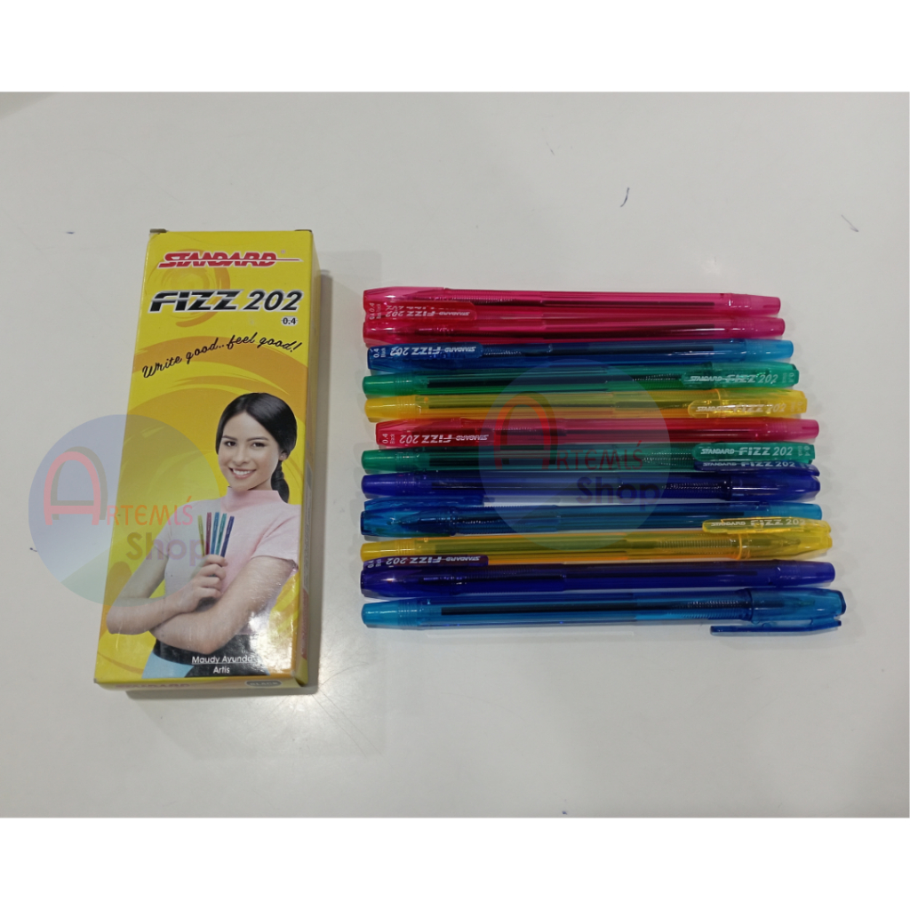 

Pulpen STANDARD FIZZ 202 0.4 mm Isi 12 pcs