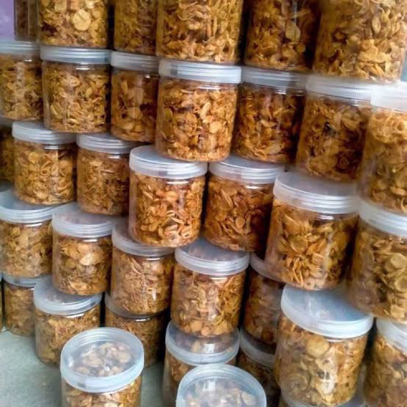 

BAWANG GORENG PREMIUM TOPLES -+150gr tanpa campuran
