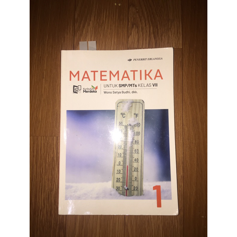 Buku Matematika Erlangga SMP 1 (7), buku preloved