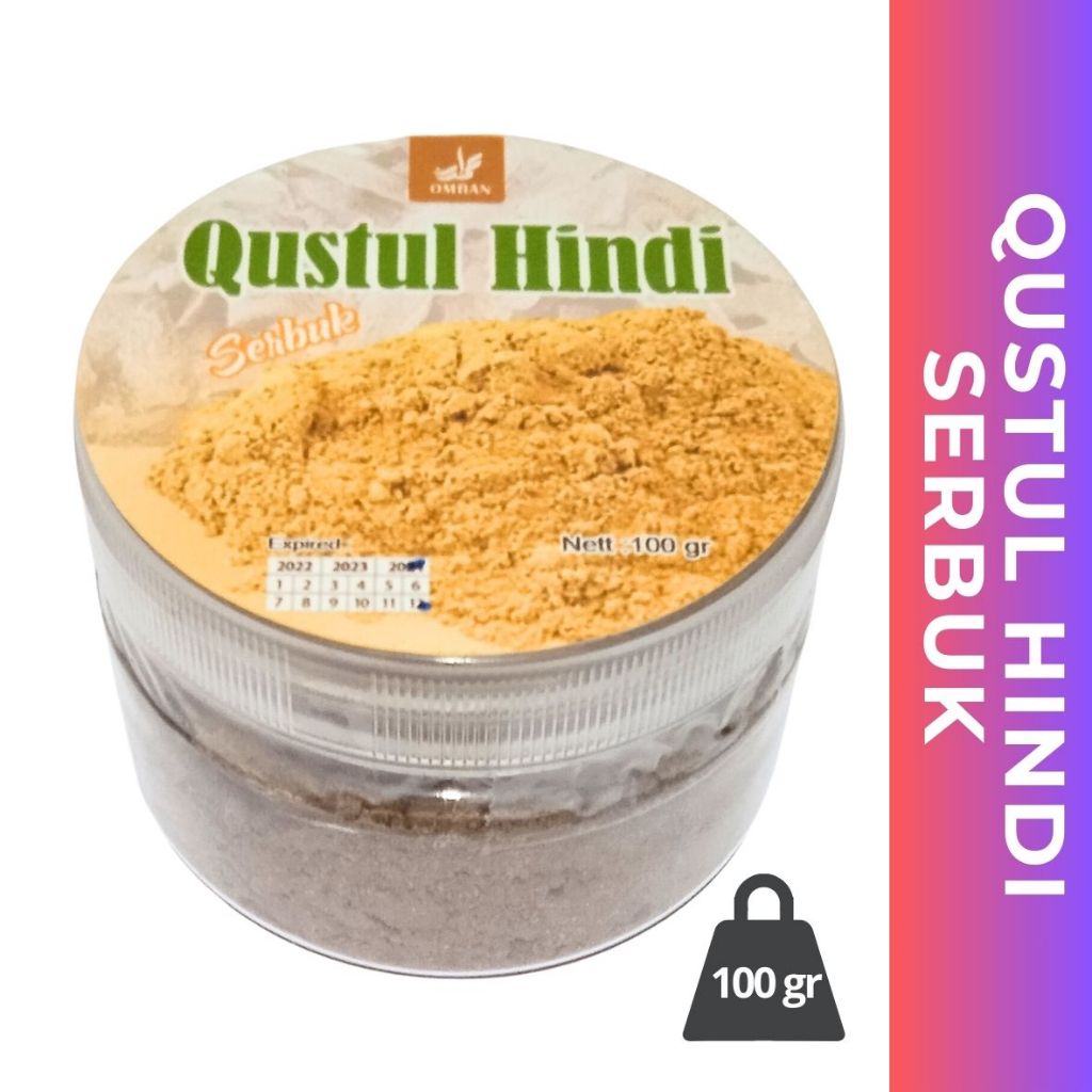 

Qustul Hindi Serbuk 100 gr herbal atasi batuk sesak nafas asma paru paru