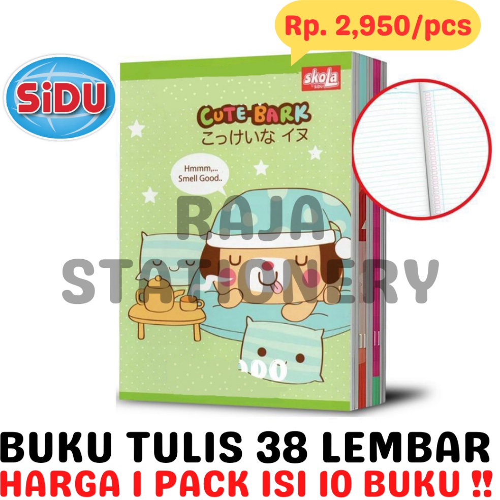

Bestseller BUKU TULIS 38 LEMBAR GARIS A5 SKOLA BY SiDU NOTEBOOK SKOLA BY SINAR DUNIA BUKU TULIS ANAK SEKOLAH PACK 1PCS