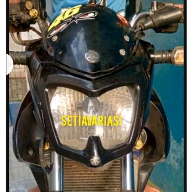 Lis lampu depan Yamaha Vixion cover lampu Vixion new tahun 2013 2014