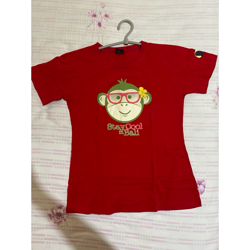 Kaos KRISNA bali merah preloved