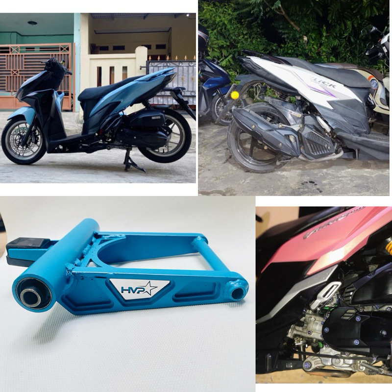 engine mounting panjang / engine mounting mundur vario 125 , vario 150 PNP