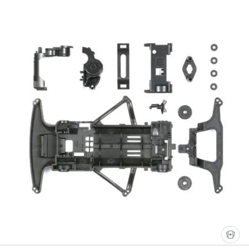 CHASSIS SUPER FM CARBON ORIGINAL / TAMIYA 95239 / SFM CARBON