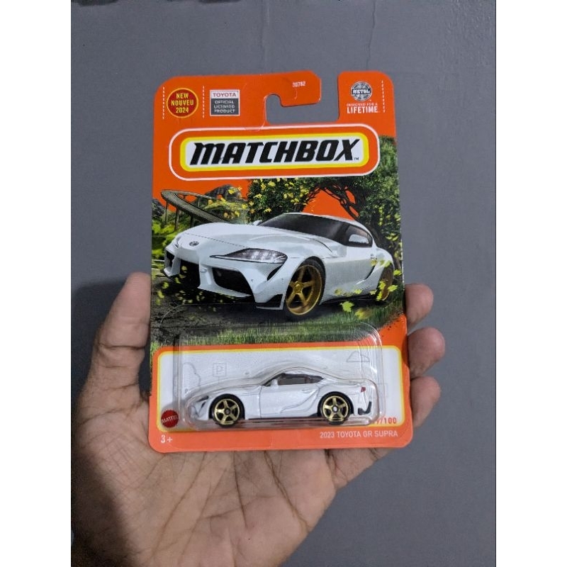 Matchbox Toyota GR Supra Putih