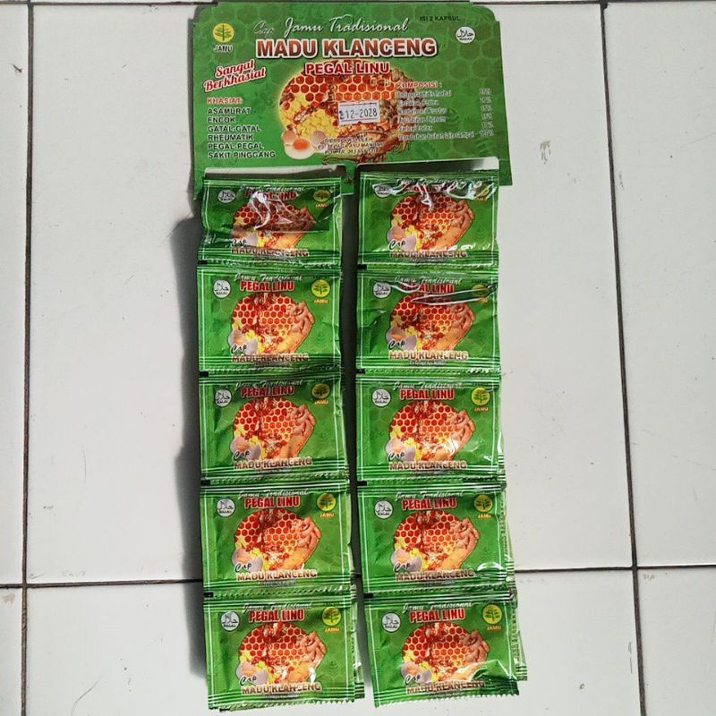 

MADU LANCENG HERBAL pegelinu 20pcs 100%original