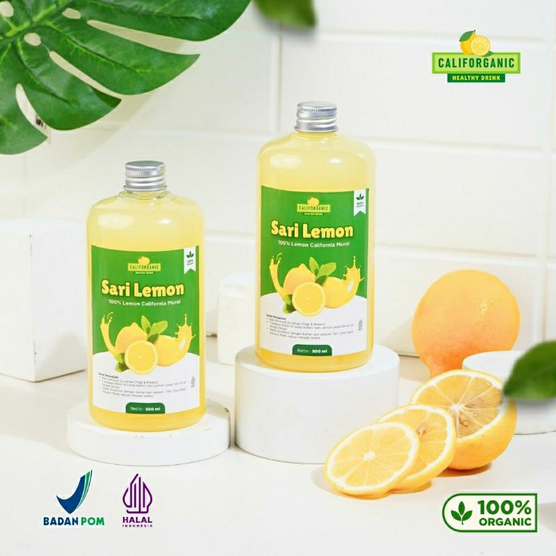 

CalifOrganic Sari Lemon Murni 1 Liter/ Pure California Lemon