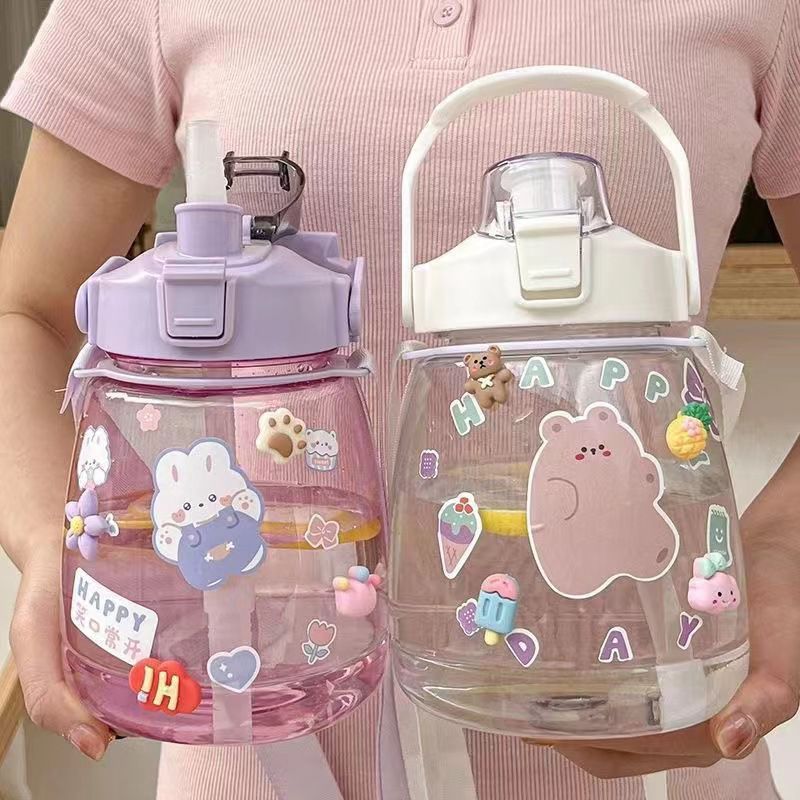 Tempat Minum / Botol Minum Doff GEMOY BPA FREE 1300ML