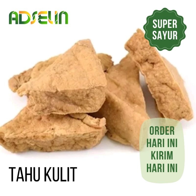 

Tahu Kulit Coklat Kotak Segitiga Fresh Super Sayur