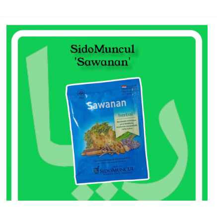 

Per Sachet Jamu Sido Muncul Sawanan Kemasan 7 Gram