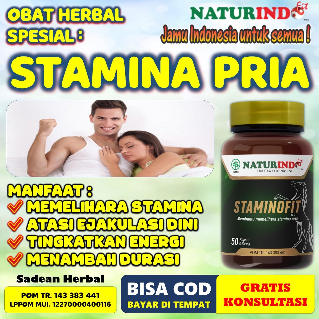 Obat Kuat Pria Tahan Lama Stamina Pria Dewasa Herbal