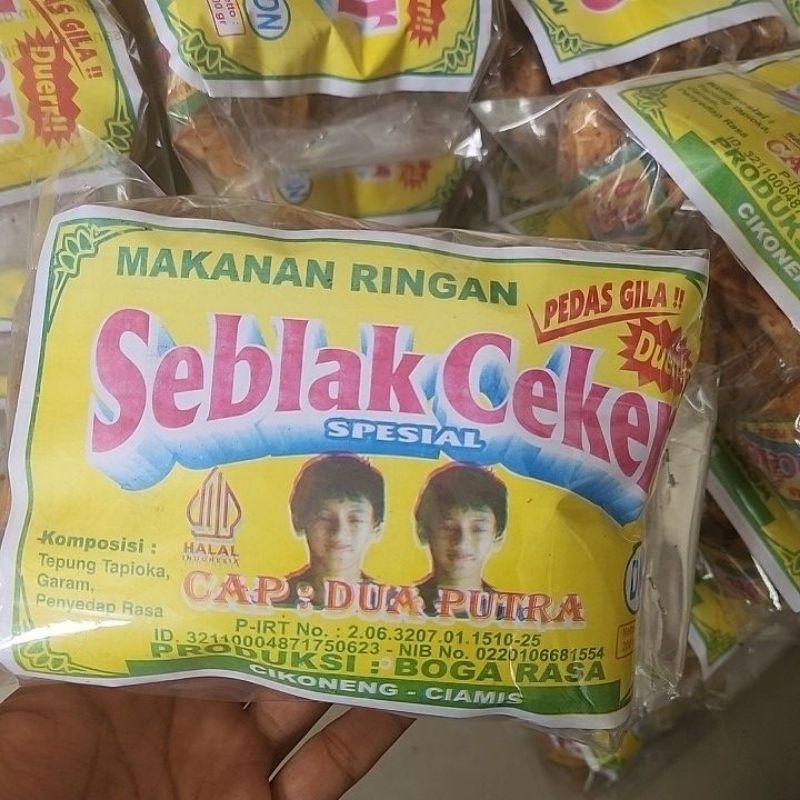 

SEBLAK CEKER 2 PUTRA/MAKANAN RINGAN/KERUPUK/CIKONENG