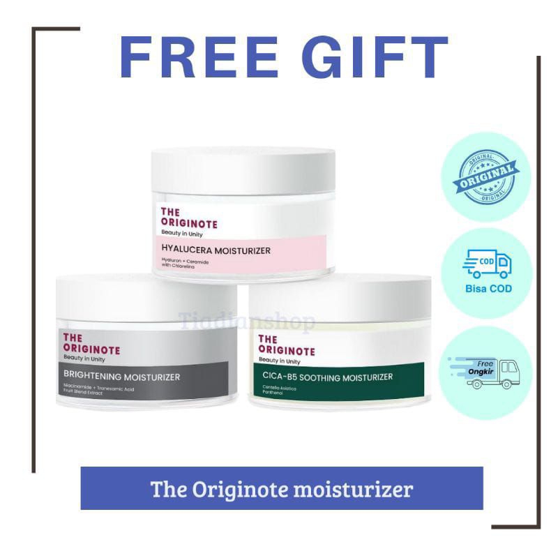 The Originote - Moisturizer Hyalucera - Cica - Brightening | 100% ORI