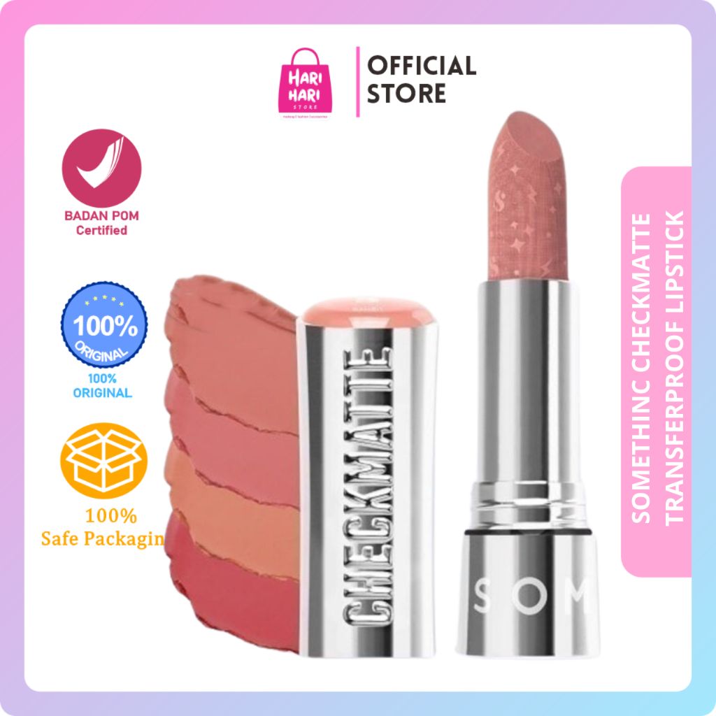 SOMETHINC CHECKMATTE TRANSFERPROOF LIPSTICK | SOMETHINC Checkmatte Transferproof Lipstick