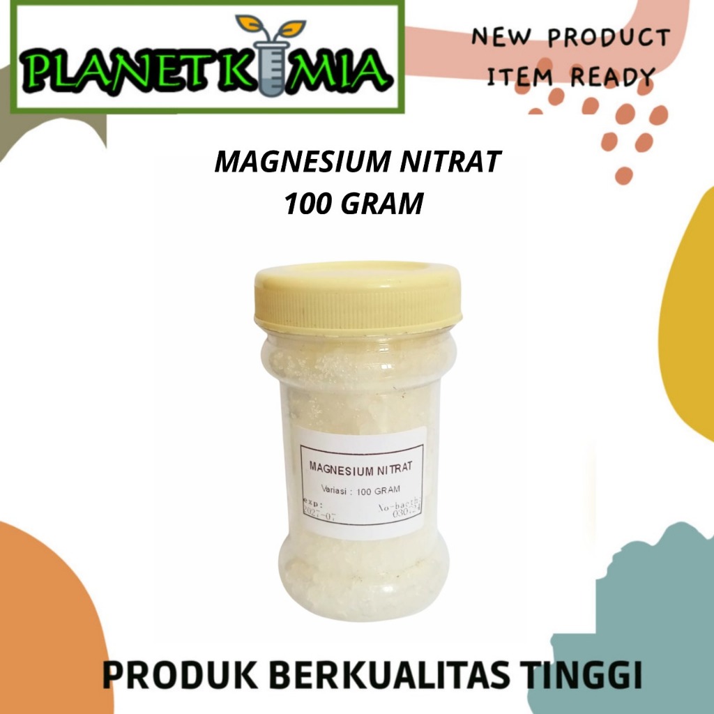 MAGNESIUM NITRAT / MAGNESIUM NITRATE 100 GRAM BEST QUALITY