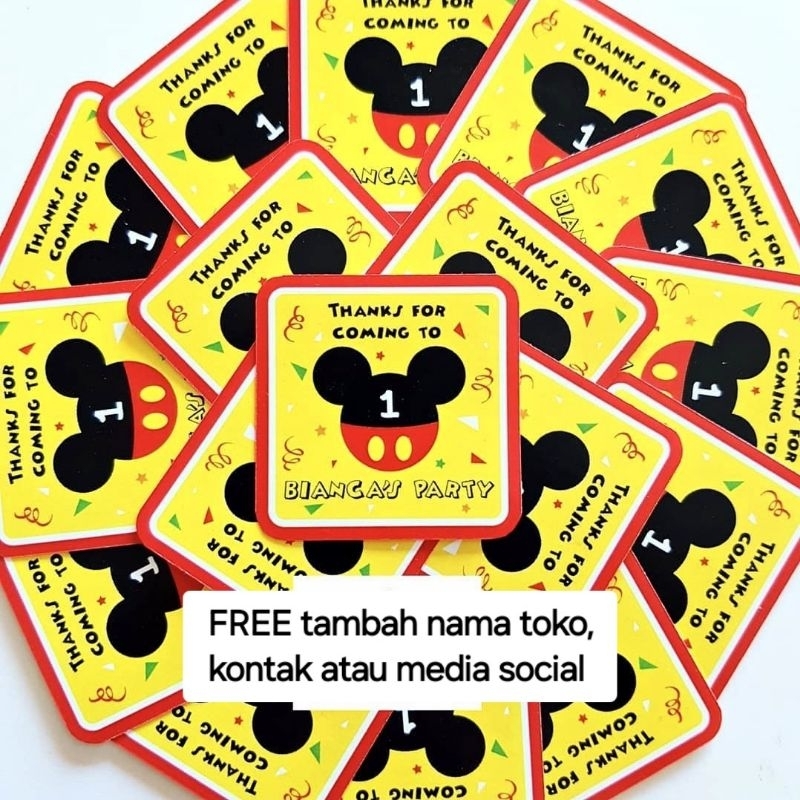 

Sticker Kotak Bontak 4cm