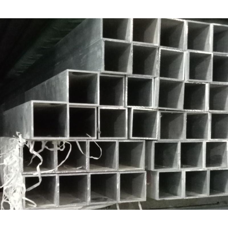 hollow alumunium 50x50x3mmx1meter