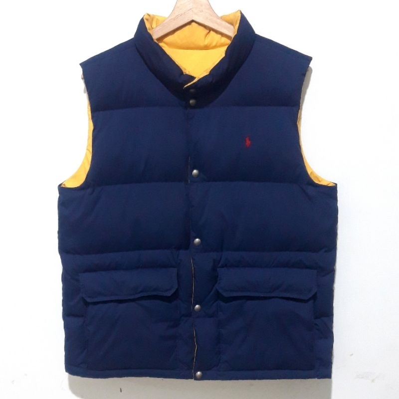 VEST ROMPI PUFFER BULANG POLO RALPH LAUREN | VINTAGE PRELOVED SEC0ND BRAND
