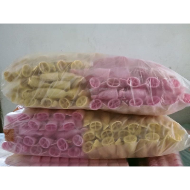 

[BISA COD] CONE ESKRIM IKAN CONTONG ESKRIM PERBALL ISI 500pcs