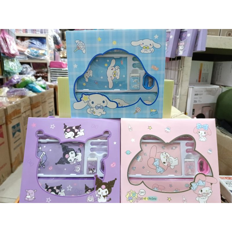 

stationery set sanrio/cinamorol/melody