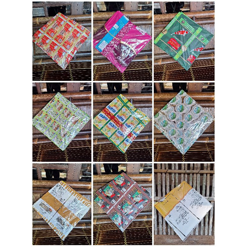 Layangan Plastik 50 PCS Rapih dan Berkualitas