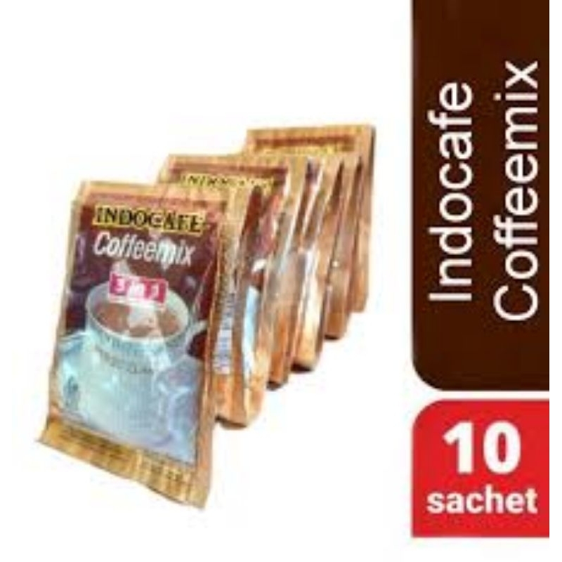 

Kopi Sachet 1 Renceng(10s) Indocafe/Kapal Api/Good day/ Kopi ABC