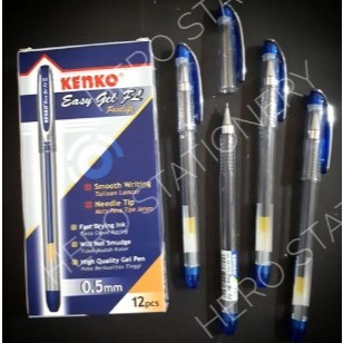 

Kenko pen gel easy gel facelift 0.5 mm biru . 12 unit