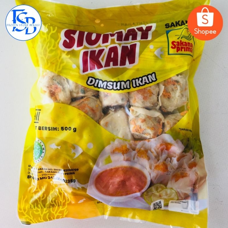 

SAKANA SIOMAY IKAN / DIMSUM IKAN 500GR