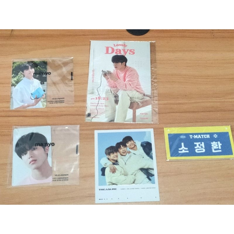 [OFFICIAL] JEONGWOO JAEHYUK MANYO PHOTOCARD & POSTCARD