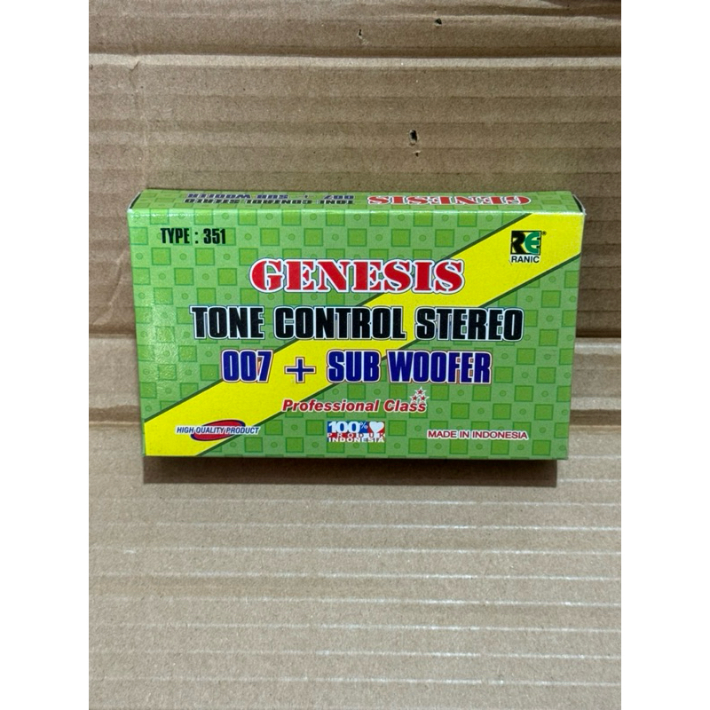 kit tone control stereo 007+ subwoofer  Genesis.