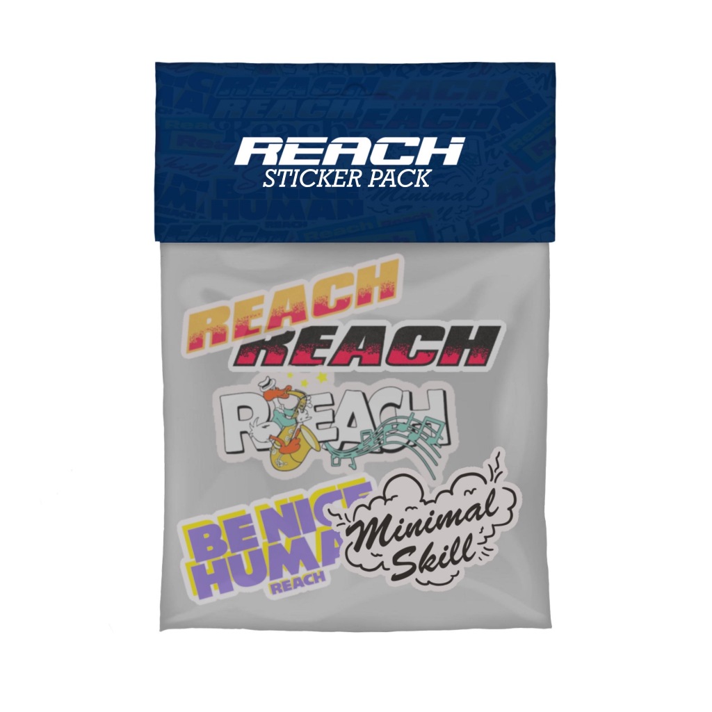 

Sticker Pack Exclusive FREE dengan berbelanja produk REACH