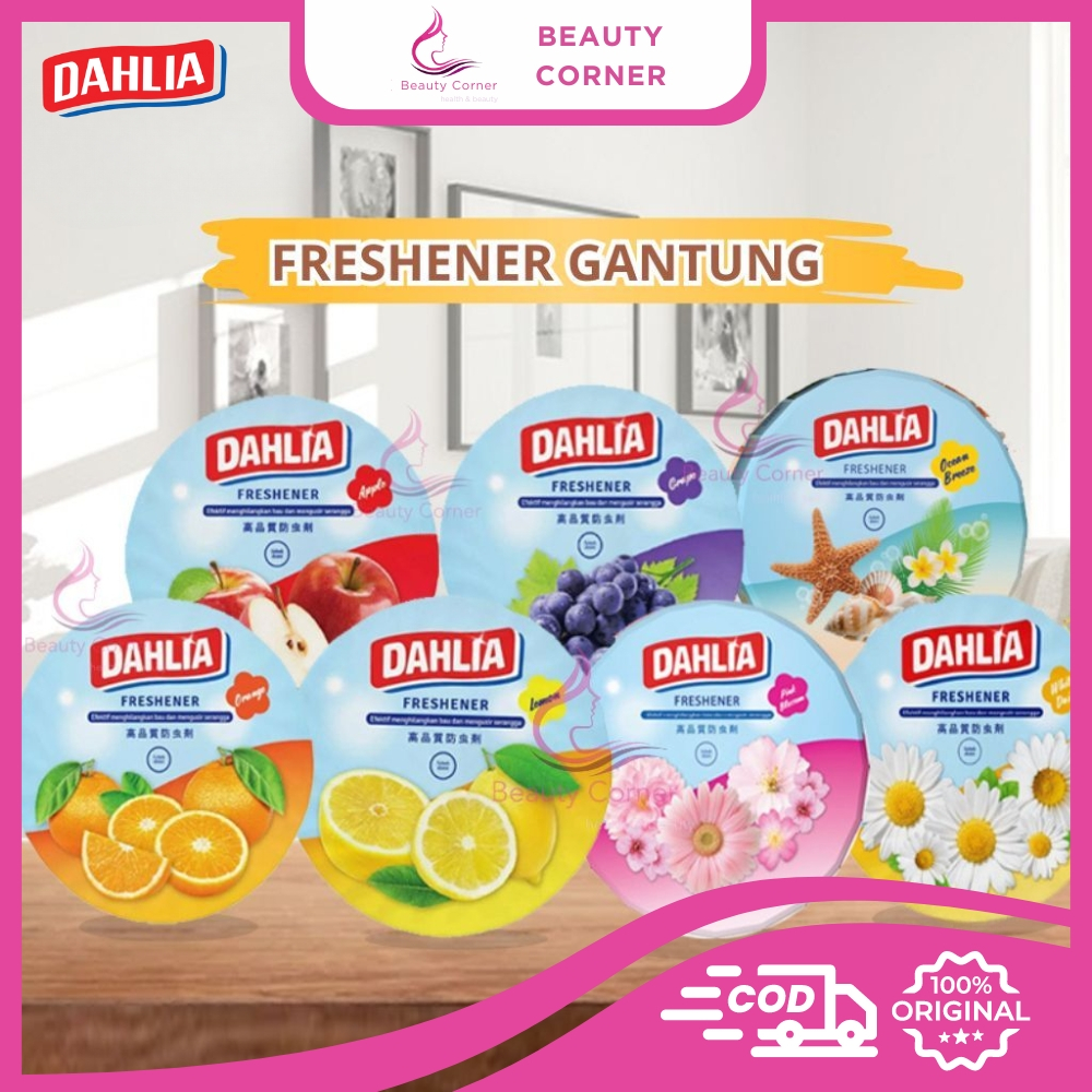 Dahlia Freshener Gantung Kamper Pengharum Ruangan Anti Serangga
