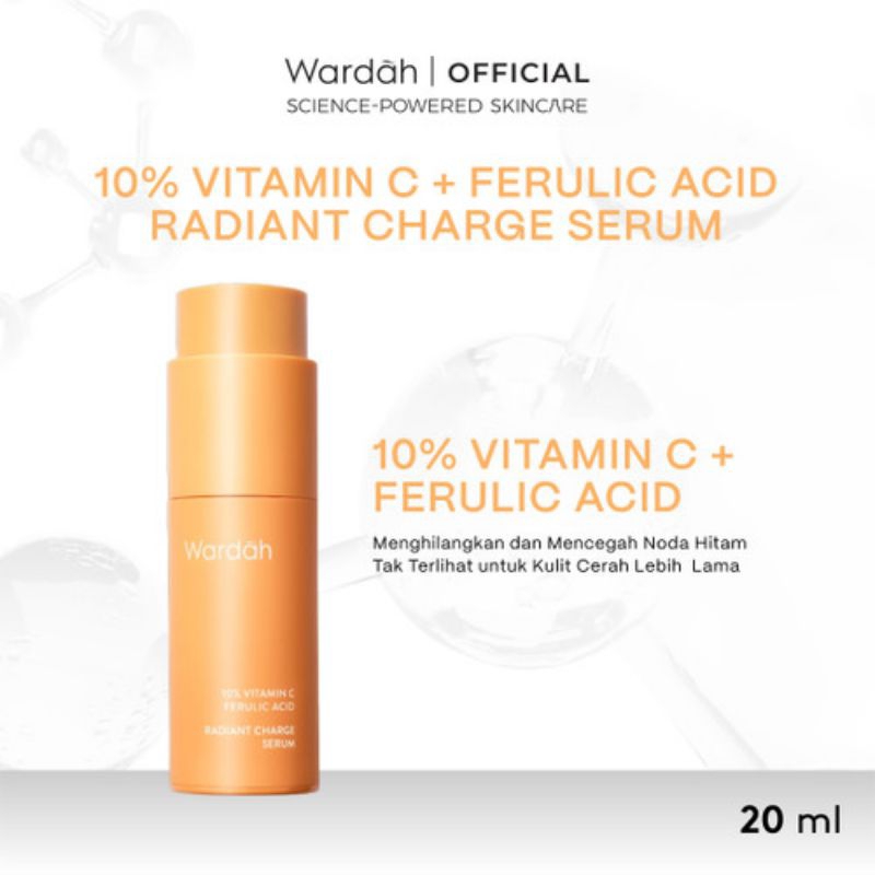 WARDAH 10% VITAMIN C SERUM / SERUM MENCERAHKAN