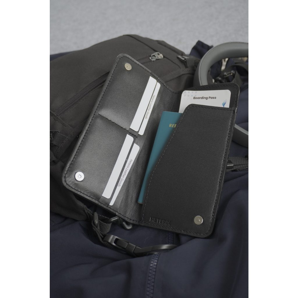 Long Leather Passport Cover