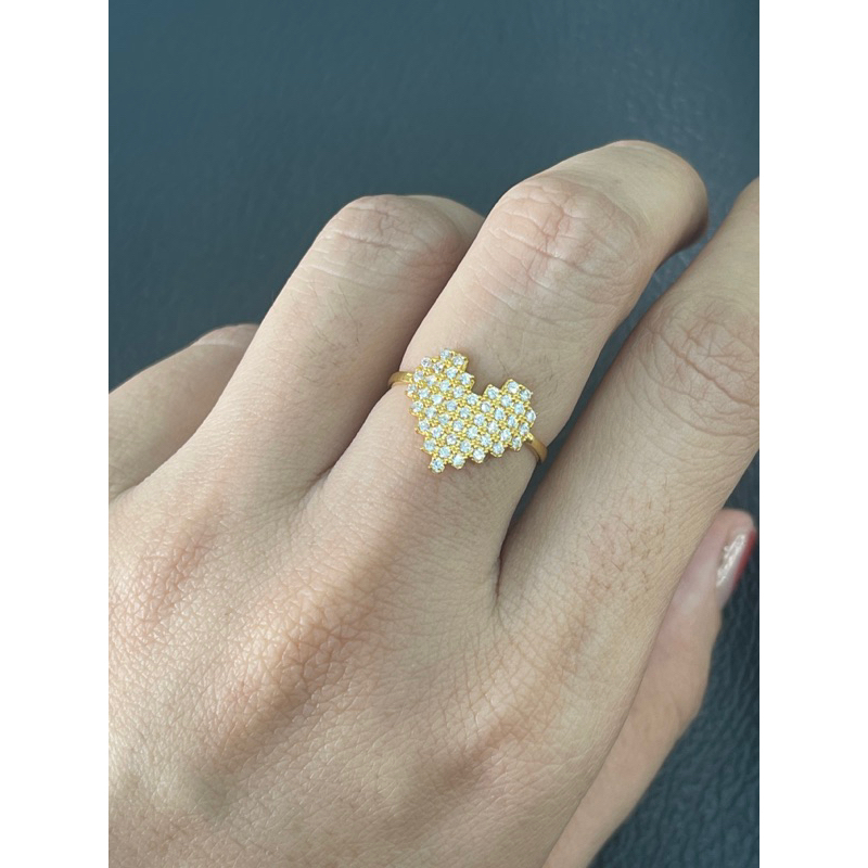 stock hanya 1 cincin love edition emas asli kadar 875