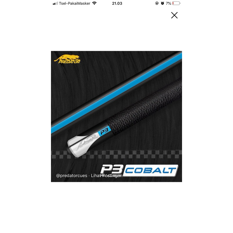 P3 Cobalt Blue / Predator