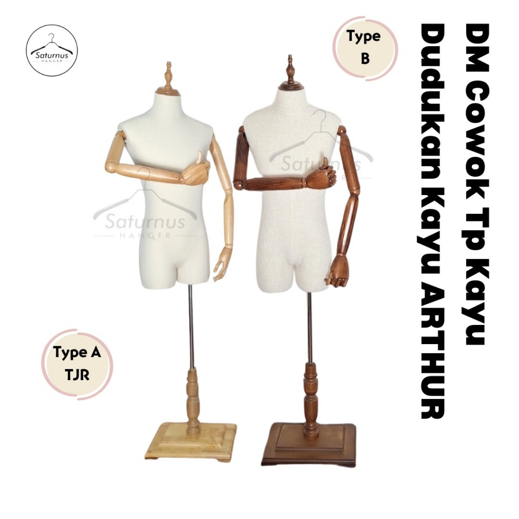 Patung Manekin Cowok ARTHUR Tangan Robot / Manekin DM Cowok Tangan Robot / Manekin Jas Pria (ARTHUR)