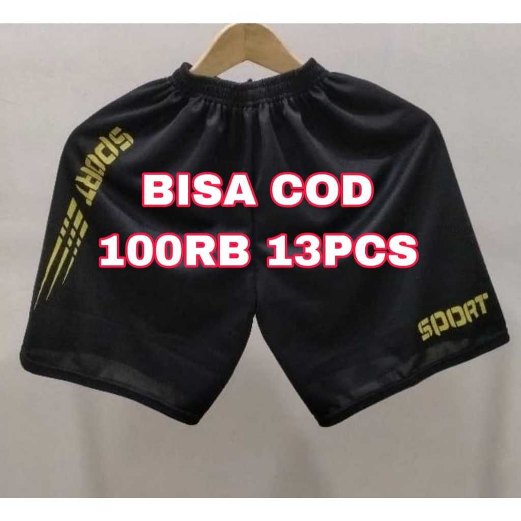 100 Rb 13 Pcs Bisa Bayar Ditempat# Celana anak tanggung umur 8-12 Tahun Celana olahraga Running bola