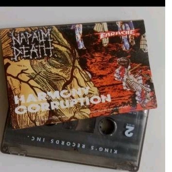 Kaset Pita Napalm Death - Harmony Corruption