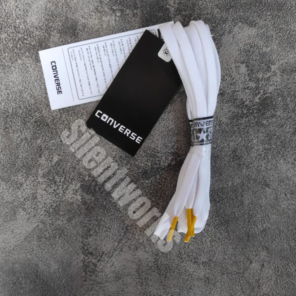TALI SEPATU CONVERSE SHOELACES TALI PIPIH / TALI SEPATU CASUAL / TALI SEPATU SNEAKERS ORIGINAL