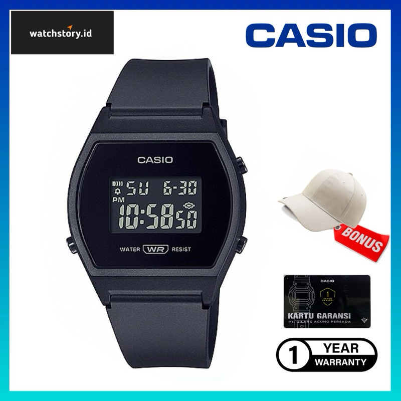 Jam Tangan Wanita Digital Casio LW-204-1B