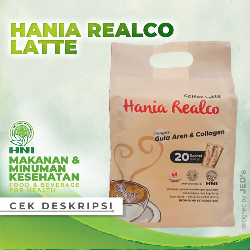 

HANIA REALCO COFFEE LATTE - Minuman Kopi HNI / HPAI