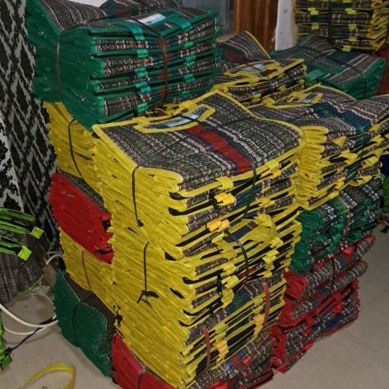 

[Paket 100Pcs Tas] Tas Tenun Hajatan Jumbo (Muat 10Kg) / Tas Buwuh Grosir / Tas Souvenir Murah