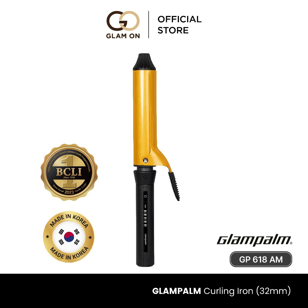 Glampalm Catokan Pengeriting Rambut / Curling Iron GP618AM